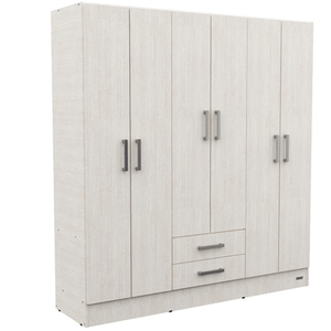 PLACARD E-MOSCONI 6 PUERTAS TONO VENEZIA 169x182x46cm 56517