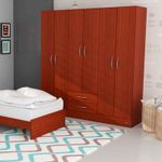 PLACARD-MOSCONI-56301-6-PUERTAS-2-CAJONES-INTERIOR-SIN-PINTAR-CAOBA