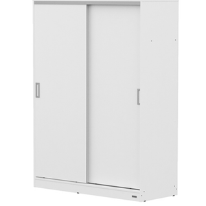 PLACARD MOSCONI PUERTAS CORREDIZAS BLANCO 136x183x54cm 56410