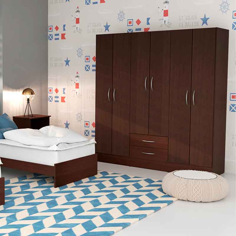PLACARD-MOSCONI-56341-6-PUERTAS-2-CAJONES-INTERIOR-SIN-PINTAR-CHOCOLATE3