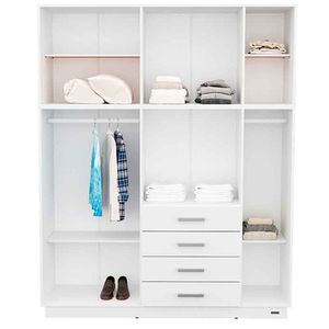 PLACARD E-MOSCONI 10 PUERTAS TONO BLANCO 174x214x46cm 56567