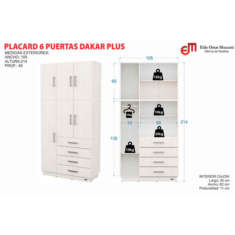 ROPERO-MOSCONI-56711-6-PUERTAS-4-CAJONES-CON-BAULERA-DAKAR-BLANCO5
