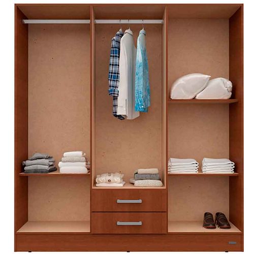 PLACARD MOSCONI 6 PUERTAS TABACO 169x181X46cm 56834