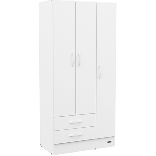 PLACARD E-MOSCONI 3 PUERTAS BLANCO 85x181x46cm 55954