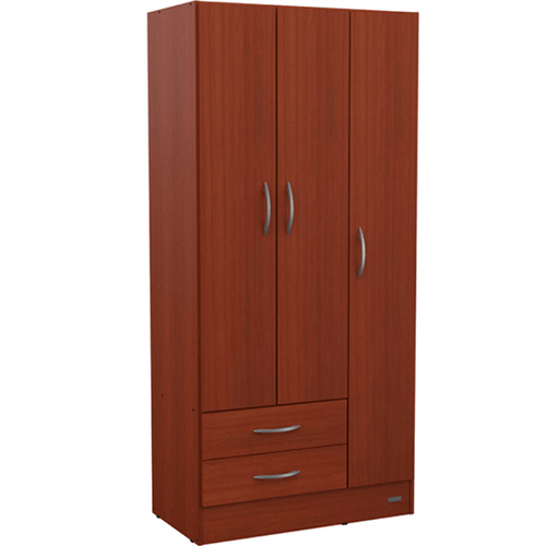 PLACARD MOSCONI 3 PUERTAS CAOBA 85x182x46cm 55982
