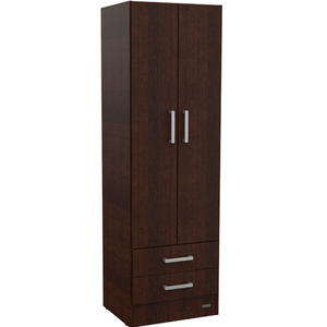 PLACARD E-MOSCONI 2 PUERTAS TONO WENGUE 57x181x46cm 56287