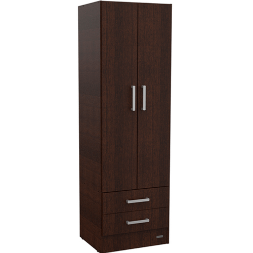 PLACARD E-MOSCONI 2 PUERTAS TONO WENGUE 57x181x46cm 56287