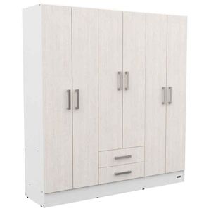 PLACARD E-MOSCONI 6 PUERTAS BLANCO/VENEZIA 169x181x46 56966
