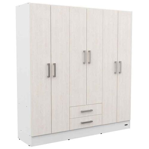 PLACARD E-MOSCONI 6 PUERTAS BLANCO/VENEZIA 169x181x46 56966