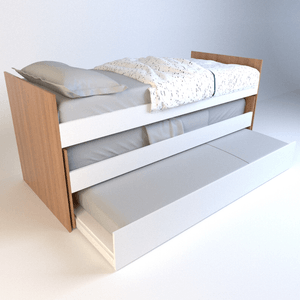CAMA NIDO 1PLAZA TABLES TONO OLMO FINLANDES/EVEREST 6457-COE