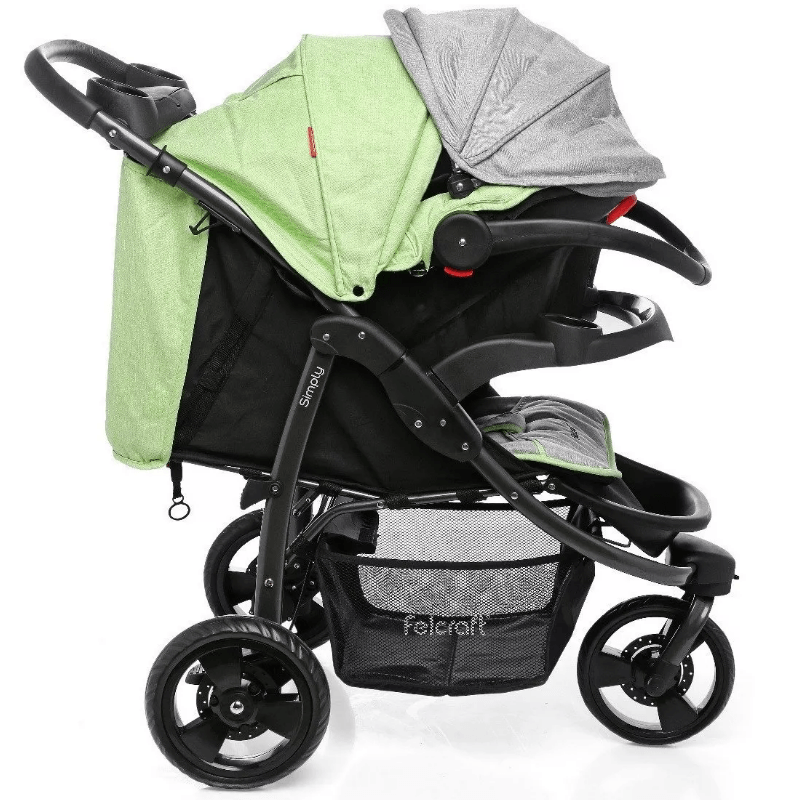 COCHECITO FELCRAFT TRAVEL SISTEM JOGGER SIMPLY VERDE TS5007
