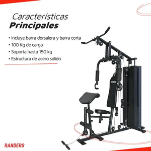 MINI-GIMNASIO RANDERS HASTA 70KG ARG-63167