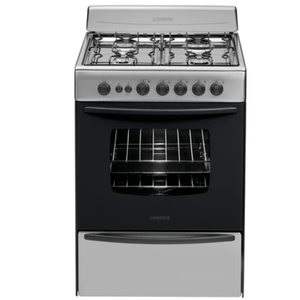 COCINA LONGVIE 60CM ACERO INOX. MULTIGAS 13601XF
