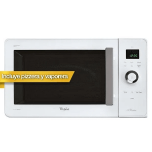 MICROONDAS WHIRLPOOL 27L CON GRILL BLANCO JQ280WH.