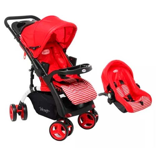 COCHECITO FELCRAFT C/BUTACA SINI ROJO TS924
