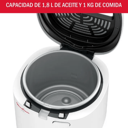 FREIDORA DE ACEITE MOULINEX 1.8L UNO M BLANCA AF203158