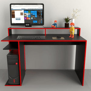 ESCRITORIO GAMER TABLES C/FILO ROJO 3047