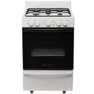 COCINA ORBIS 55cm BLANCA MULTIGAS 858BC4M