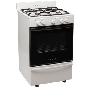 COCINA ORBIS 55cm BLANCA MULTIGAS 858BC4M