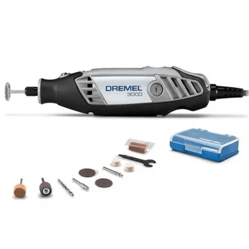 MINI TORNO DREMEL 3000PE + KIT C/10 ACCESORIOS