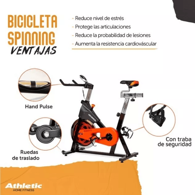 BICICLETA SPINNING ADVANCED ATHLETIC 2100BS