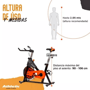 BICI SPINNING ATHLETIC 2100BS