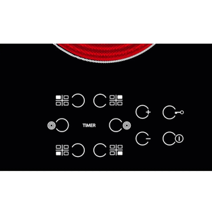 ANAFE WHIRLPOOL ELECTRICO 4 HORNALLAS VITROCERAMICO AKT8090L