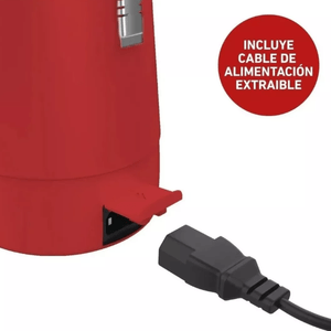 TERMO PEABODY ELECTRICO 1L ROJO PE-ET1000