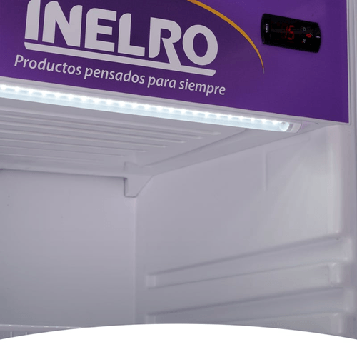 HELADERA EXHIBIDORA VERTICAL INELRO 390L MT-14