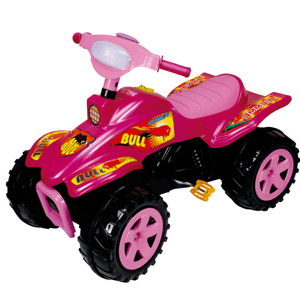 CUATRICICLO BIEMME A PEDAL BULL FUCSIA 1268-F