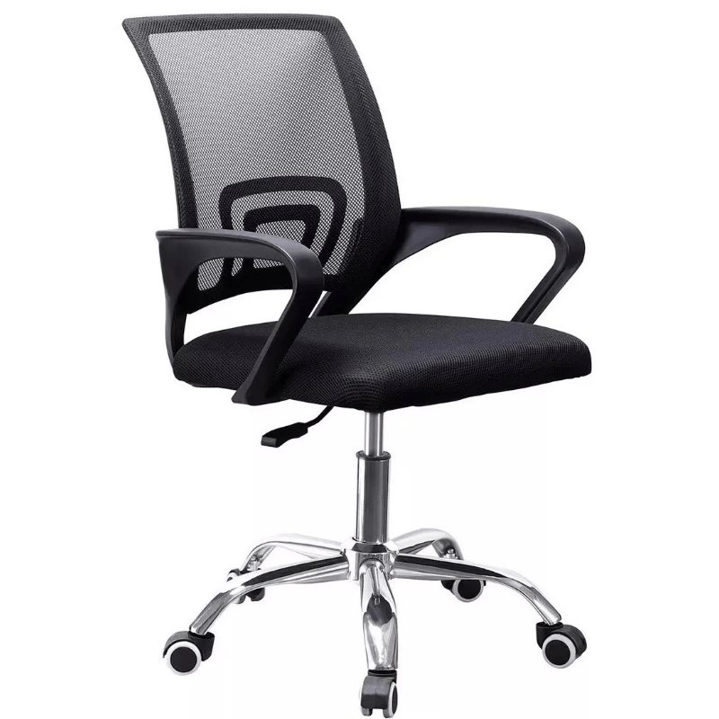 Silla De Oficina Escritorio Ejecutiva Lumbar Blanca Niviko