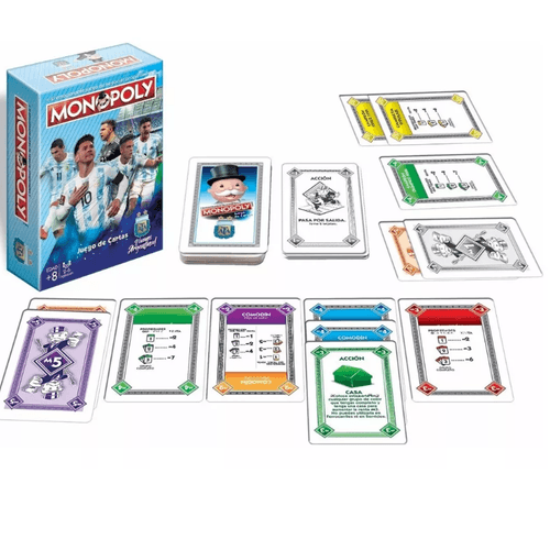 JUEGO TOYCO MONOPOLY AFA CARTAS