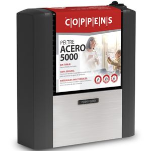 CALEFACTOR COPPENS 5000Kcal MINI PELTRE ACERO (SIN SALIDA)