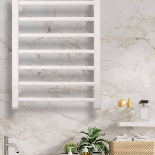 TOALLERO QUALITI CARO BAGNO 7 BARRALES BLANCO