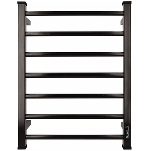 TOALLERO QUALITI CARO BAGNO 7 BARRALES 90W NEGRO