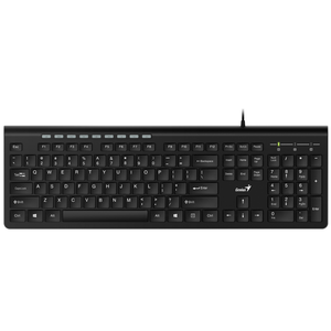 TECLADO GENIUS USB BLACK SLIMSTAR 230 II