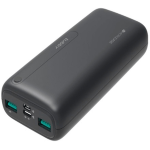 CARGADOR MICROCASE PORTATIL 20.000mah TUBBY NEGRO