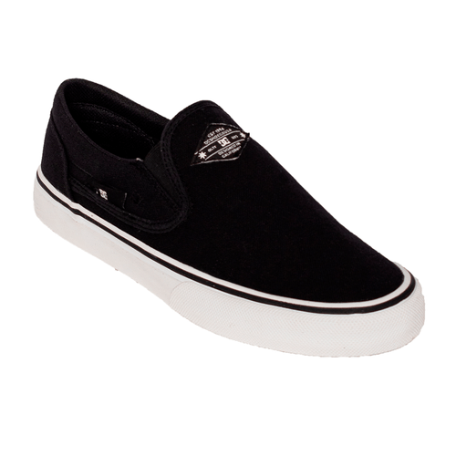 ZAPATILLAS DC TRASE SLIP ON TX BKR