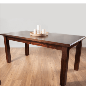 MESA DE MADERA SILVIA EN TONO CEDRO 180CM 1302