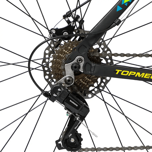 MTB R29 TOPMEGA REGAL 21V NEG/VER/CEL/AMA 7969 TALLE M-18