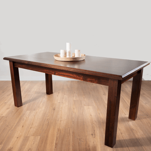 JUEGO DE COMEDOR MADERA MOBILIA SILVIA TONO CASTAÑO