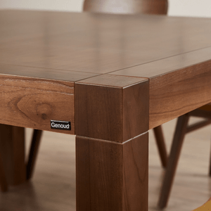 MESA GENOUD FIJA CONTEMPORANEA RECTANGULAR ROBLE 180x90cm