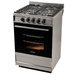 Cocina Florencia 56Cm Semi Industrial Multigas Acero Inox. 5818