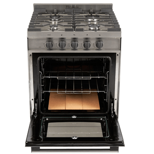 COCINA FLORENCIA 56cm SEMI INDUSTRIAL MULTIGAS ACERO INOX. 5818