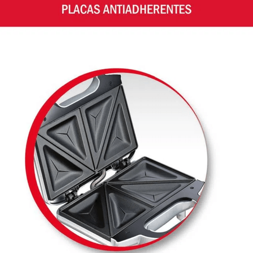 SANDWICHERA MOULINEX GRIS SM-154180