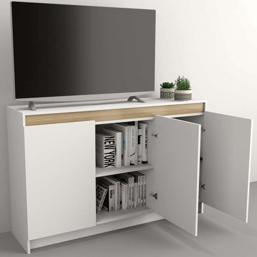 ORGANIZADOR E-TABLES JUGUETERO CON RUEDAS TONO OLMO FINL-EVEREST 3038-COE