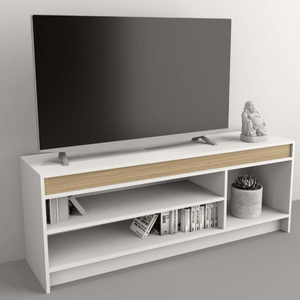 MESA TV TABLES ESTANTES ABIERTOS OLMO FINLANDES/EVEREST 1150-CEO