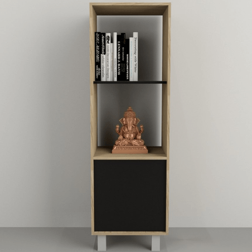 BIBLIOTECA E-TABLES TONO OLMO-NEGRO 4103 CON