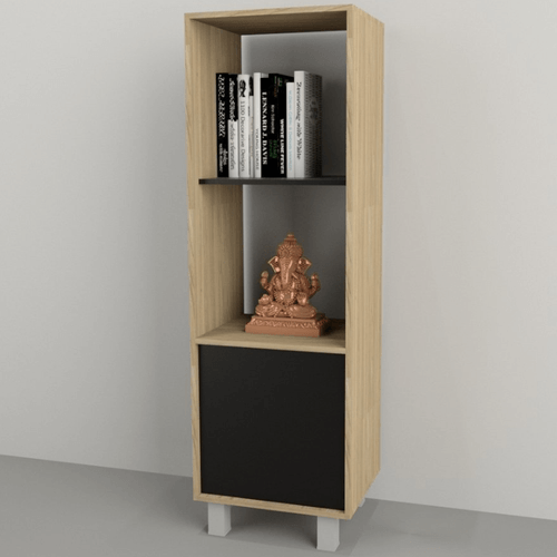 BIBLIOTECA E-TABLES TONO OLMO-NEGRO 4103 CON