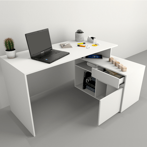 ESCRITORIO E-TABLES C/MUEBLE BAJO TONO EVEREST 3048-EV